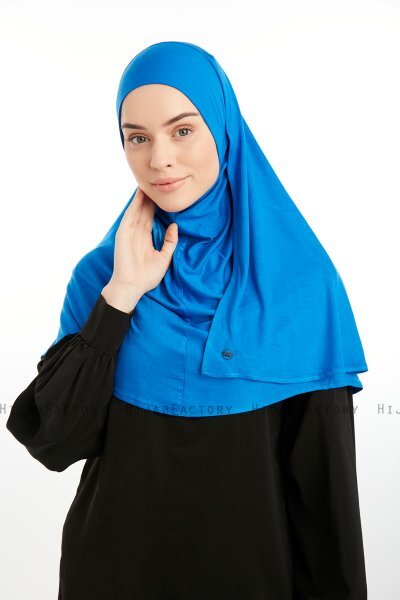 Feriha - HIjab Turban Viscose Bleu