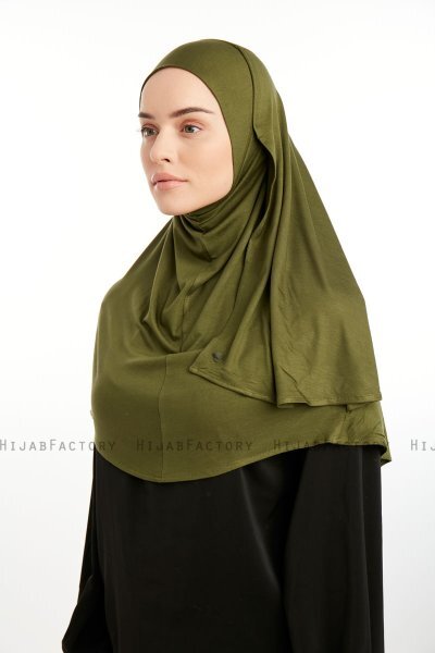 Feriha - HIjab Turban Viscose Kaki