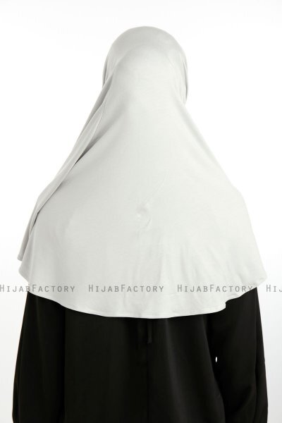Feriha - HIjab Turban Viscose Gris Clair