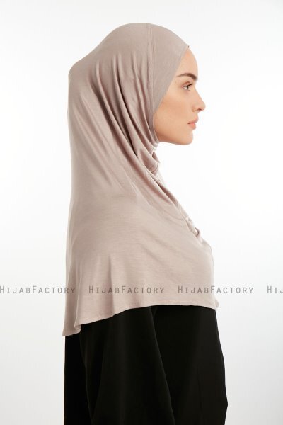Feriha - HIjab Turban Viscose Gris Pierre