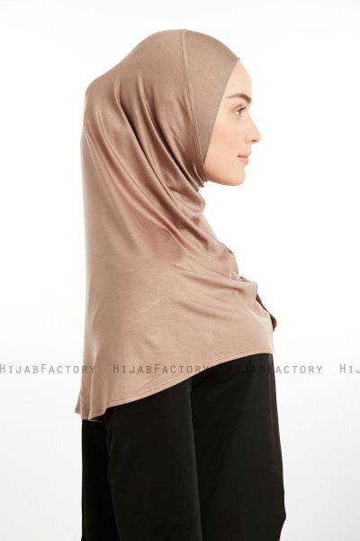 Feriha - HIjab Turban Viscose Marron Clair