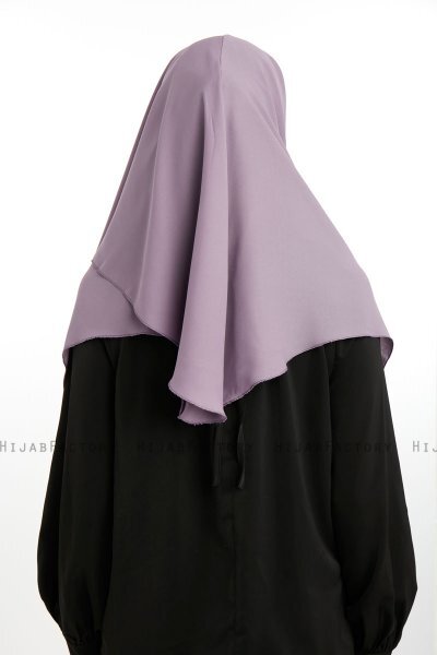 Bengi - Micro Krep Turban Hijab Lavender