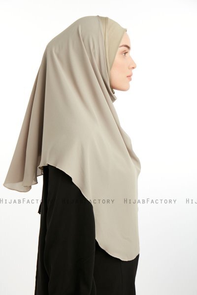 Bengi - Micro Krep Turban Hijab Vert