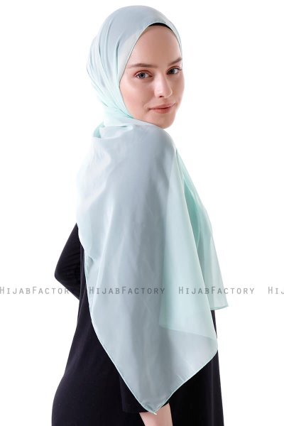 Hadise - Hijab Chiffon Vert Clair