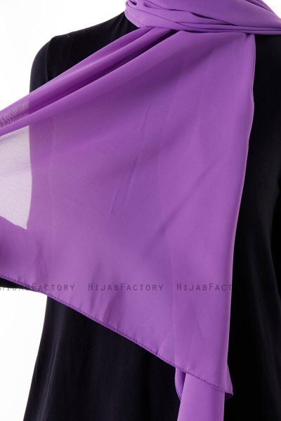 Hadise - Hijab Chiffon Violet
