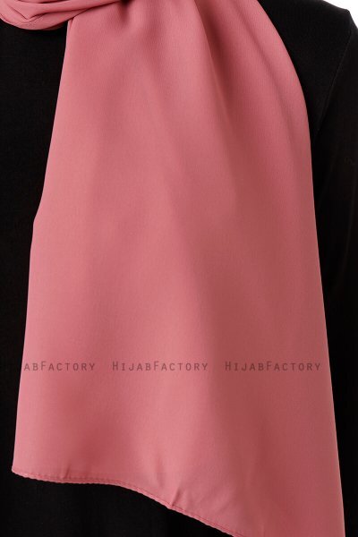 Hadise - Hijab Chiffon Rose Foncé
