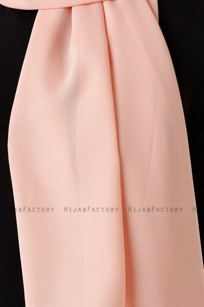 Hadise - Hijab Chiffon Saumon
