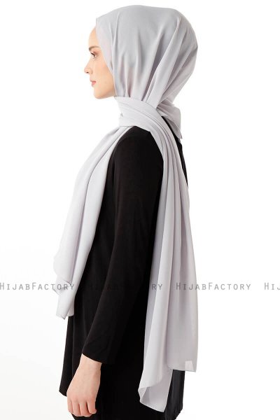 Hadise - Hijab Chiffon Iceblue