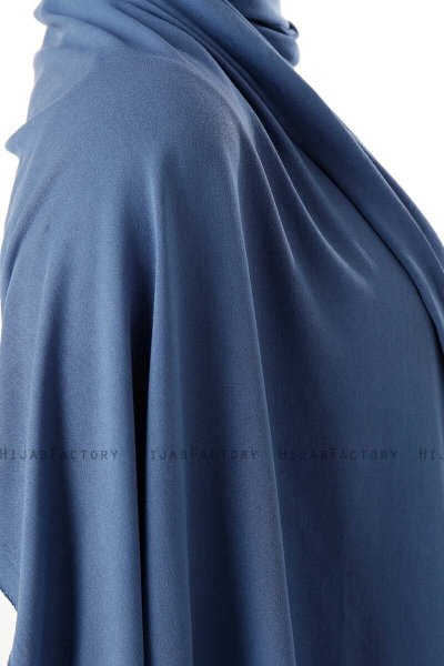 Neylan - Hijab Indigo Basique En Jersey