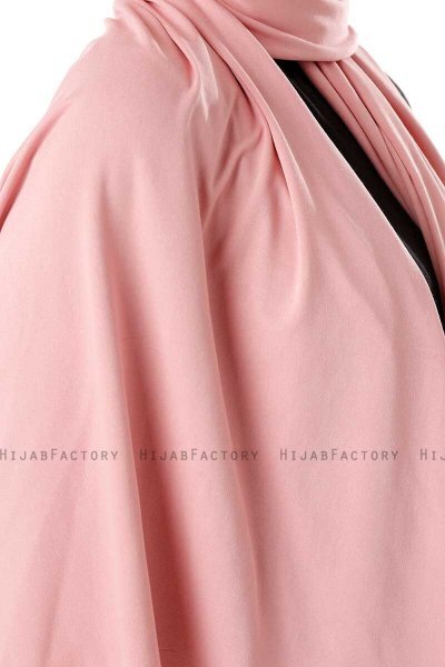 Neylan - Hijab Rose Basique En Jersey