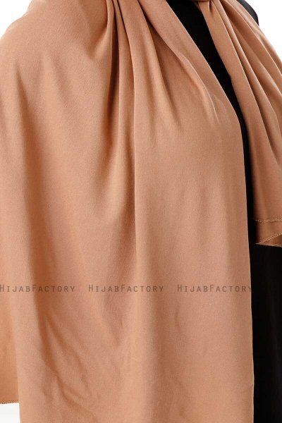 Neylan - Hijab Moutarde Basique En Jersey