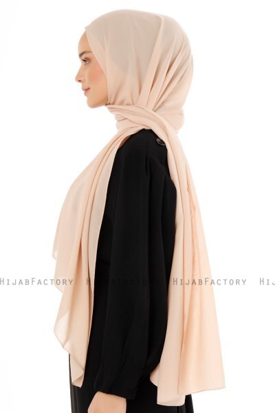 Esra - Hijab Chiffon Vieux Rose