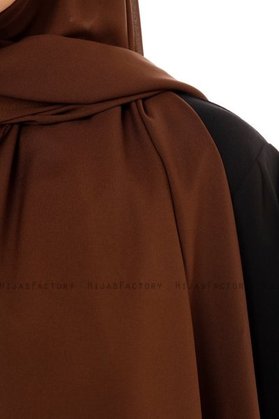 Esra - Hijab Chiffon Marron