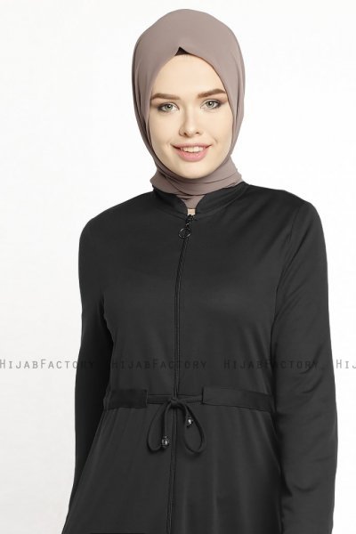 Emine - Abaya Noir - Miss Cazibe