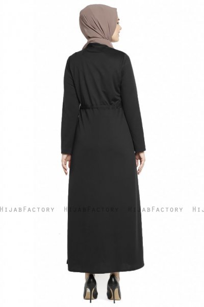 Emine - Abaya Noir - Miss Cazibe