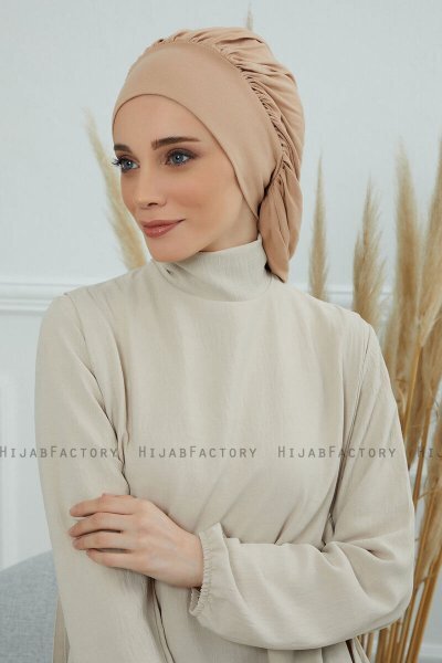 Isabella - Turban En Coton Sand