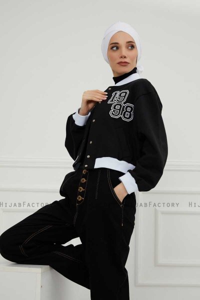Ellie - Turban En Coton Blanc