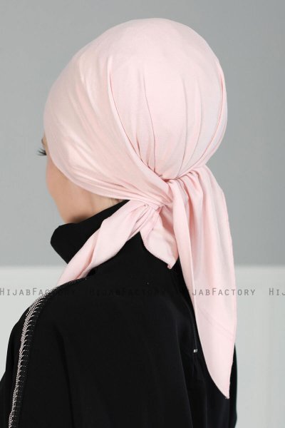 Felicia - Turban En Coton Vieux Rose