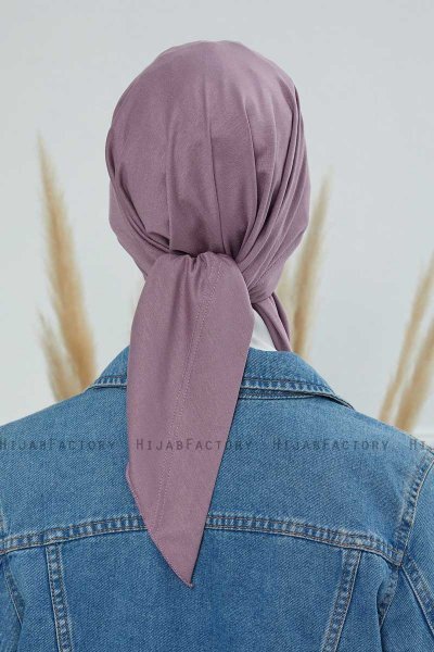 Felicia - Turban En Coton Lilac