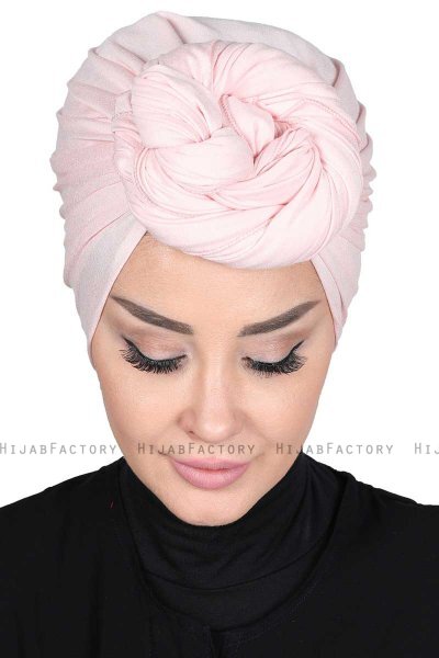 Sigrid - Hijab Coton Vieux Rose - Ayse Turban