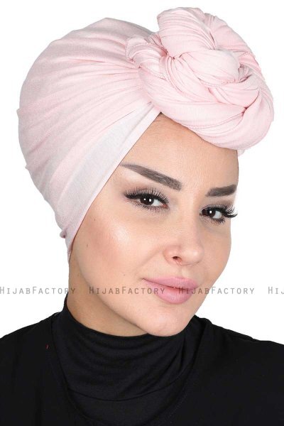 Sigrid - Hijab Coton Vieux Rose - Ayse Turban