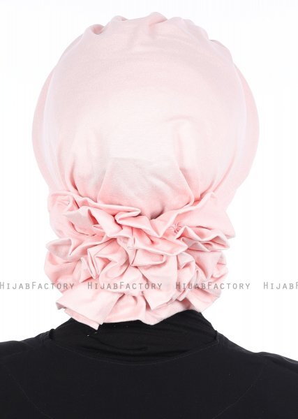 Monica - Turban En Coton Vieux Rose - Ayse Turban