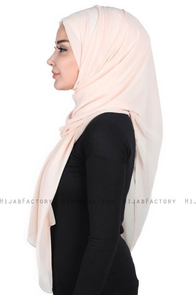 Joline - Hijab Chiffon Premium Beige