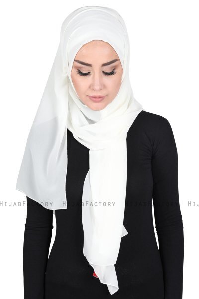 Joline - Hijab Chiffon Premium Crème