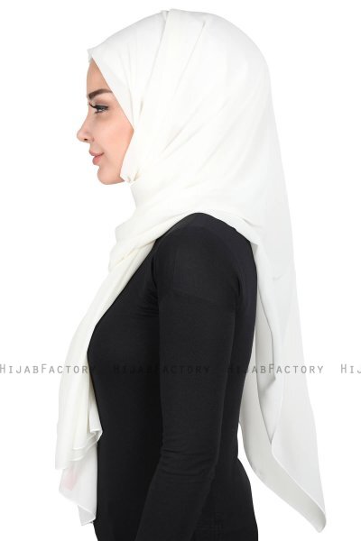 Joline - Hijab Chiffon Premium Crème