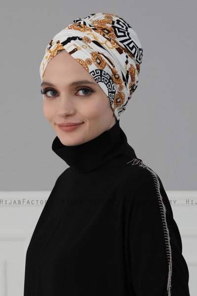Fiona - Turban En Coton Elegant