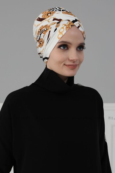 Fiona - Turban En Coton Elegant