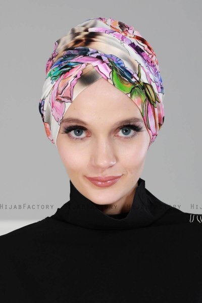 Fiona - Turban En Coton Hawaii