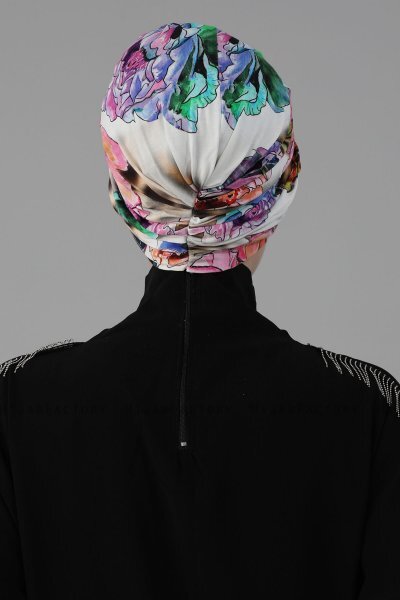 Fiona - Turban En Coton Nature