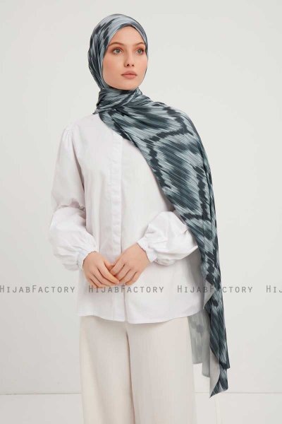Tansu - Hijab À motifs Smoked