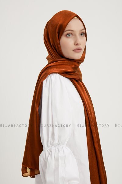 Berrak - Hijab Janjanli Rouge Brique