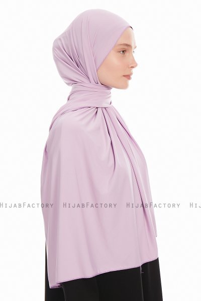 Farah - Hijab Jersey Violet Clair