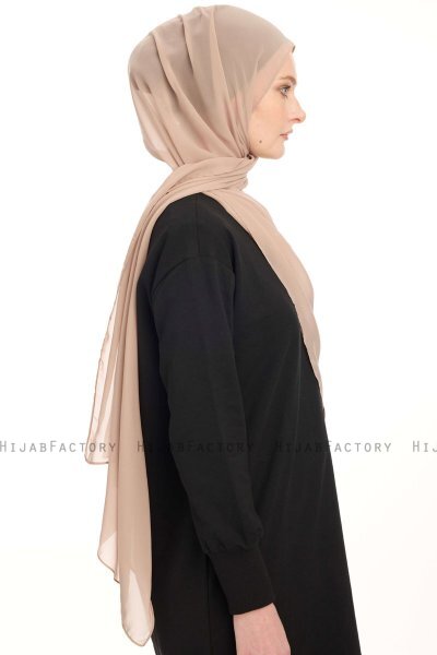 Chiffon Hijab - Sand