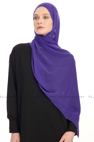 Chiffon Hijab - Violet