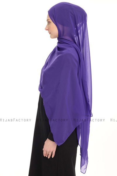 Chiffon Hijab - Violet