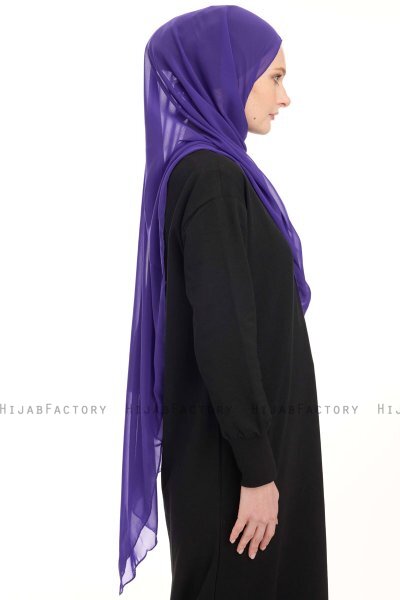 Chiffon Hijab - Violet