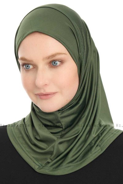Yazmin - Hijab Amira Kaki Ready To Wear