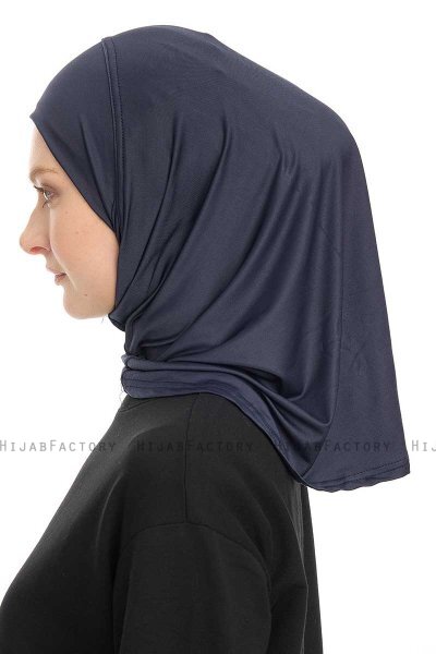 Yazmin - Hijab Amira Bleu Marin Ready To Wear