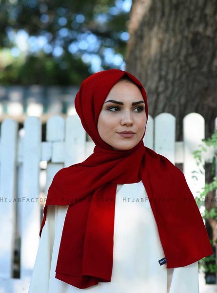Alida - Hijab Coton Bordeaux - Mirach