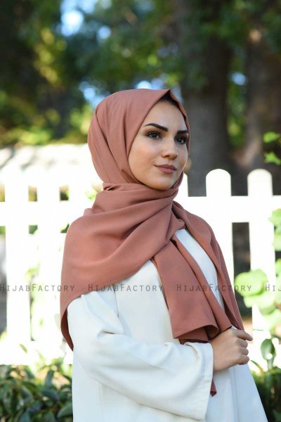 Alida - Hijab Coton Dark Rose - Mirach