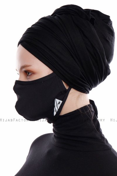 Asli - Hijab Sport Masque Facial Nior / Couverture Faciale
