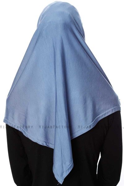 Ava - Hijab Al Amira Indigo One-Piece - Ecardin