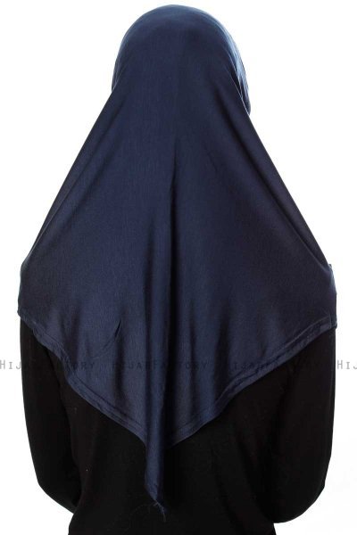 Ava - Hijab Al Amira Bleu Marin One-Piece - Ecardin