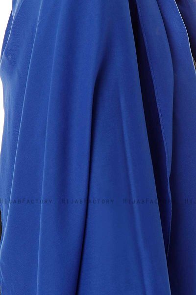 Ayla - Hijab Chiffon Bleu