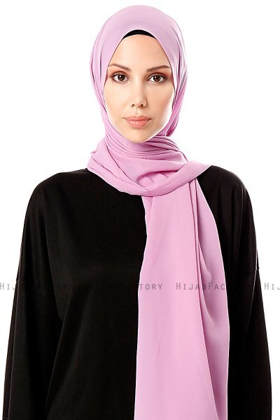 Ayla - Hijab Chiffon Mauve