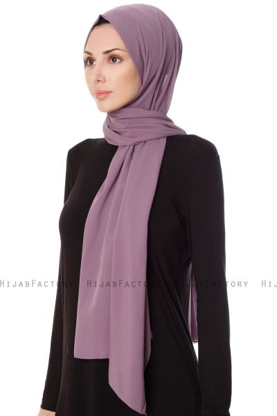 Ayla - Hijab Chiffon Violet